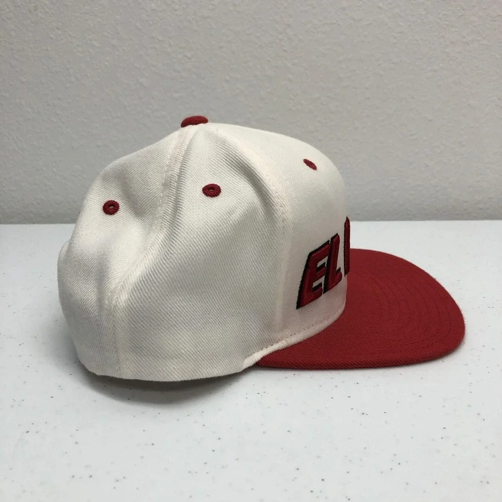 Miami Heat Hat Cap Snap Back Mens One Size White NBA Basketball El Heat Adidas